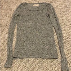 Gray long sleeve